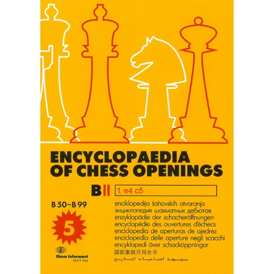 Encyclopedia of Chess Openings B, - Part 2 (5th ed)