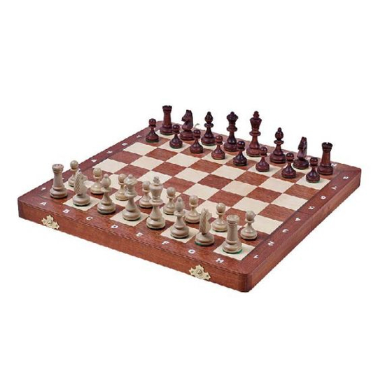 Tournament 4 intarziás fa sakk-készlet