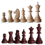 Kép 2/3 - Tournament 3 intarziás fa sakk-készlet