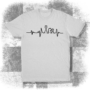 Kép 3/4 - Sakk heartbeat férfi póló - többféle színben